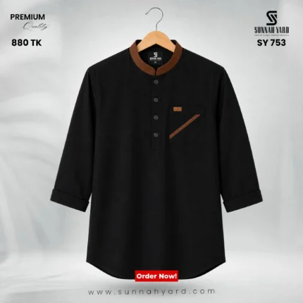Premium Full Sleeve Katua Black