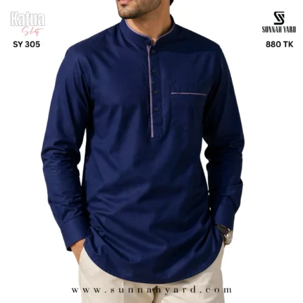 Full Sleeve Katua Navy Blue