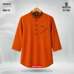 Premium Full Sleeve Katua Orange
