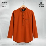 Premium Full Sleeve Katua Orange