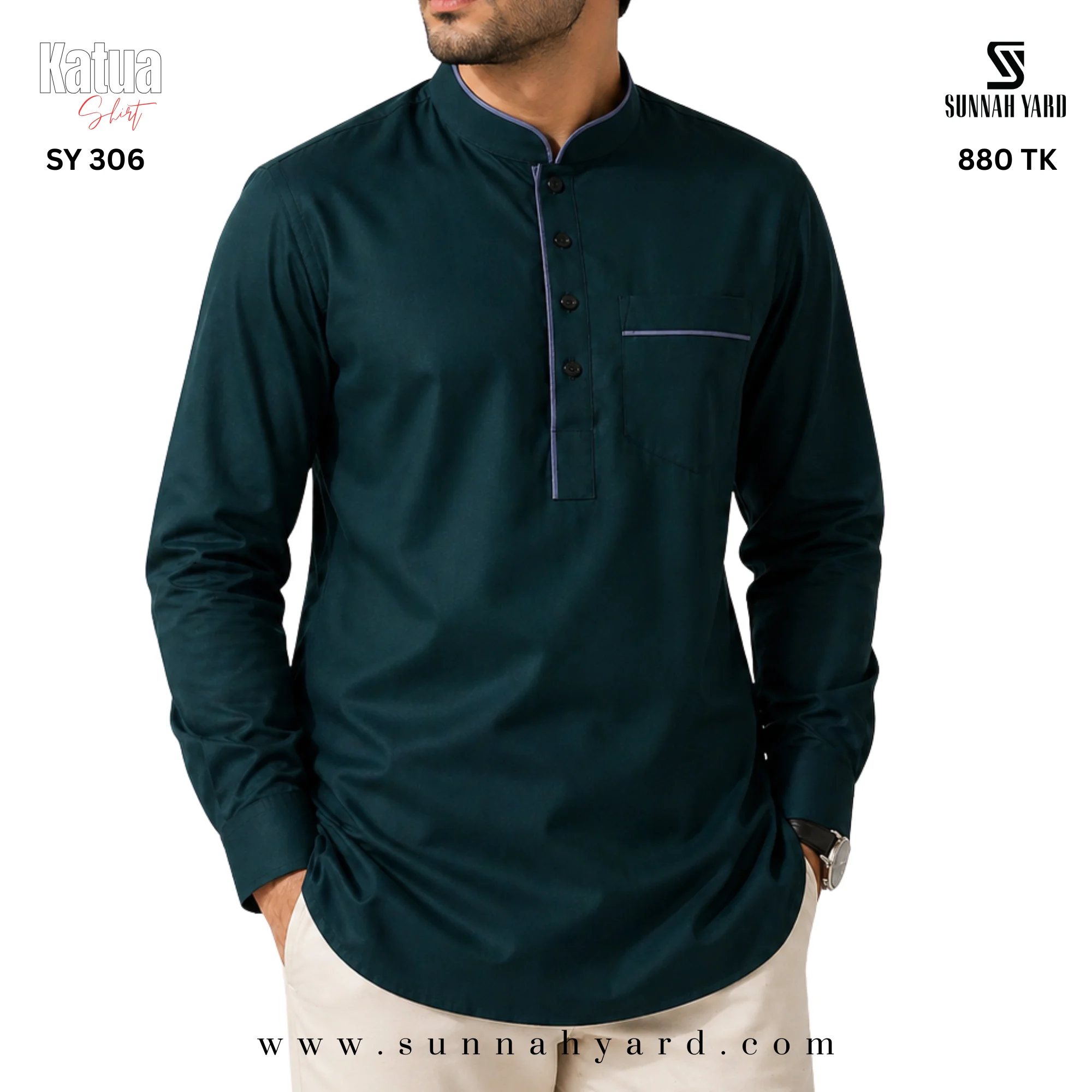 Full Sleeve Katua Green Full Sleeve Katua Green