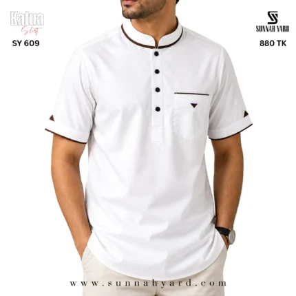 Half Sleeve Katua White