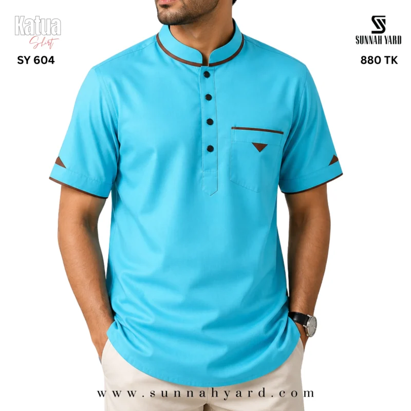Half Sleeve Katua Ocean Blue