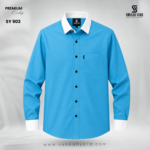 Full Sleeve Shirt Ocean Blue